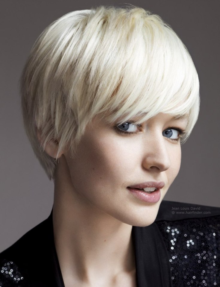 Coupe de cheveux Pixie pour les blondes