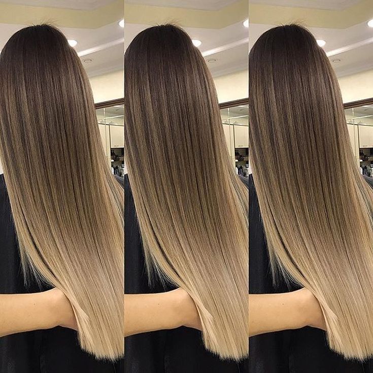 (+110 photo) Balayage sur cheveux raides