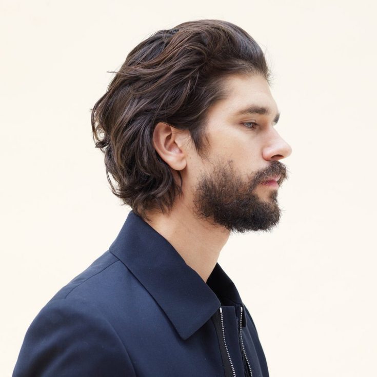 Coupe de cheveux homme en cascade