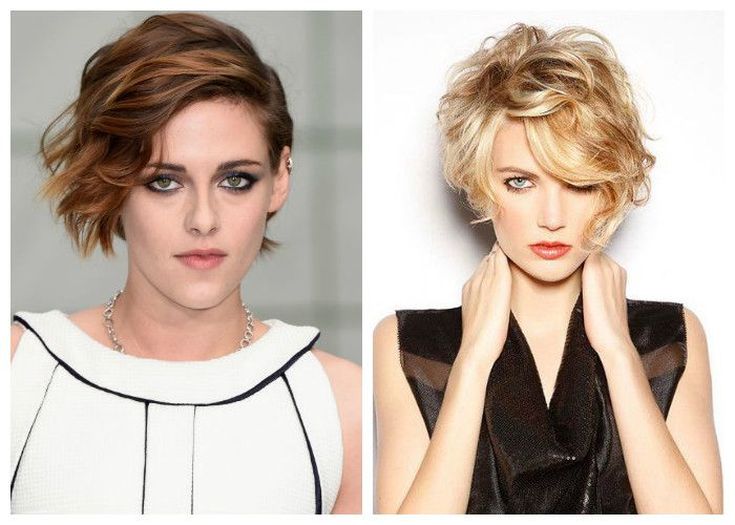 (+210 photos) Coupe de cheveux Pixie pour visage rond