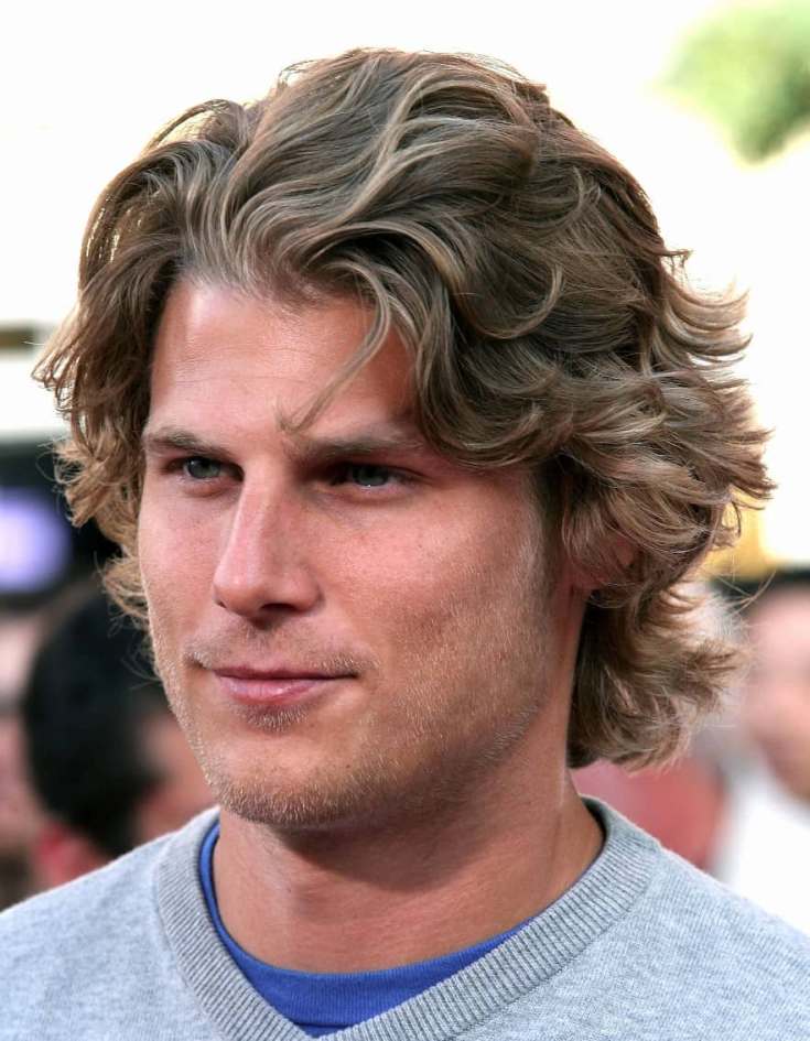 Coupe de cheveux homme en cascade