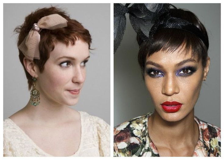 (+210 photos) Coupe de cheveux Pixie pour visage rond