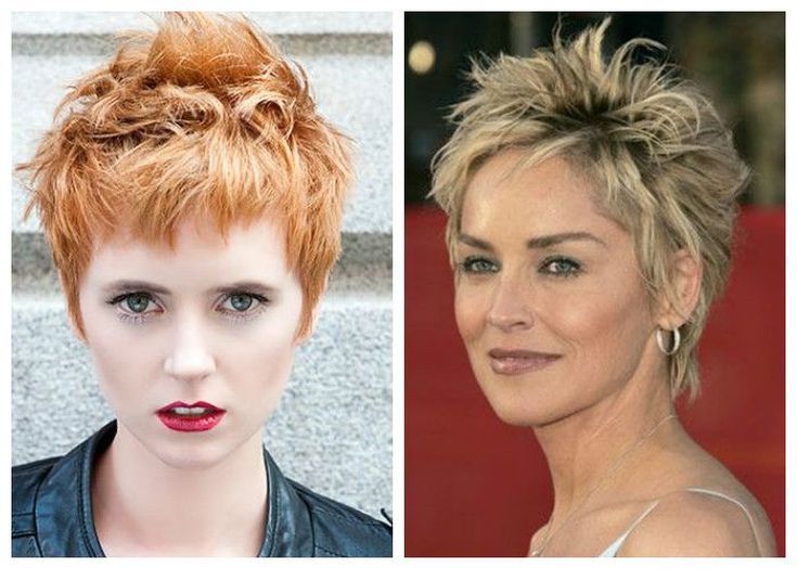(+210 photos) Coupe de cheveux Pixie pour visage rond