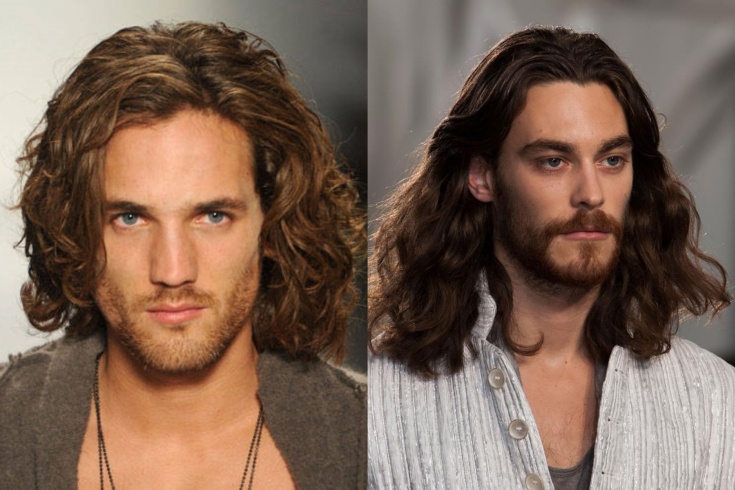Coupe de cheveux homme en cascade