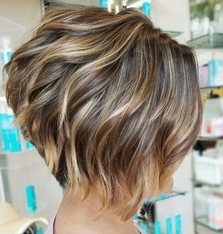 Balayage sur cheveux noirs carré 180 photos