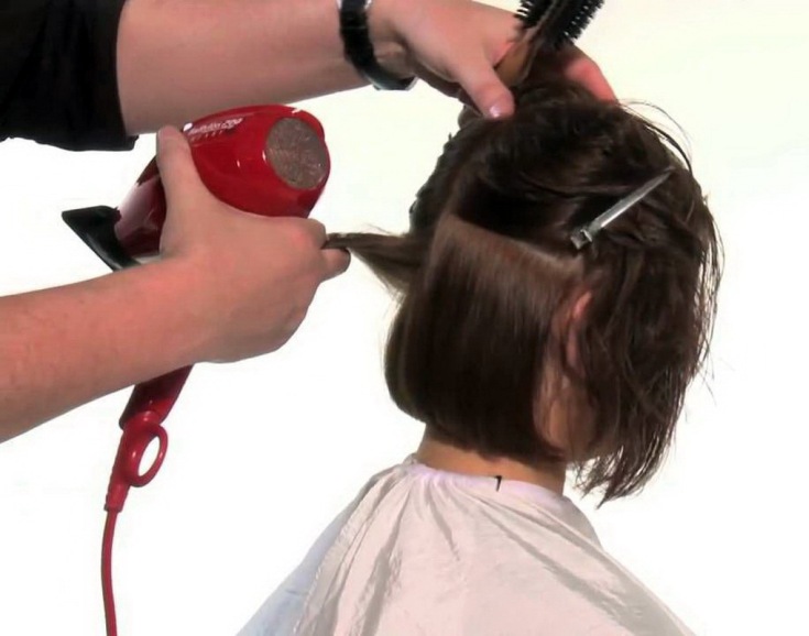 Bob Kare sur des cheveux fins rares 220 photos