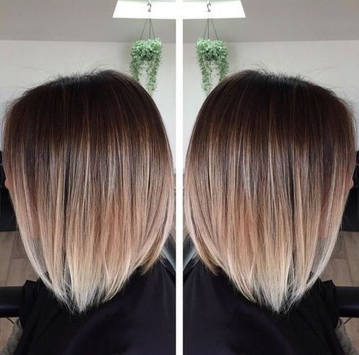 (+110 photo) Balayage sur cheveux raides