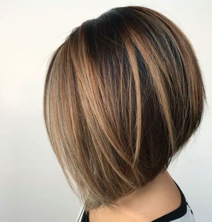Balayage sur cheveux noirs carré 180 photos