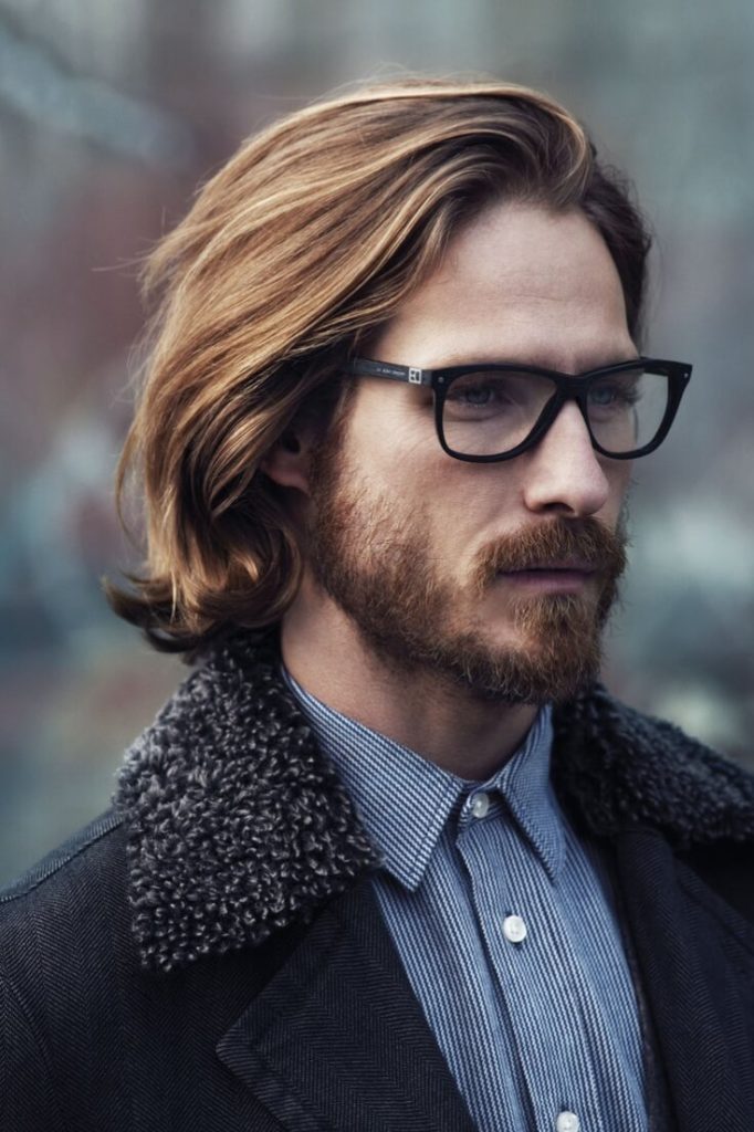 Coupe de cheveux homme en cascade