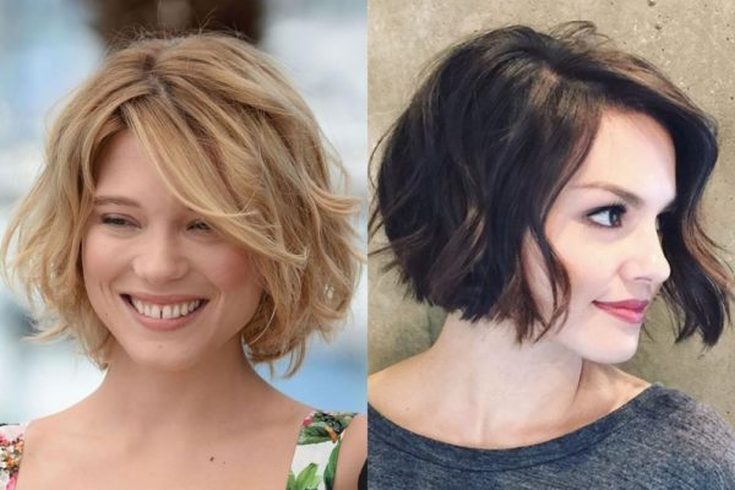 (+135 photos) Bob Kare sur cheveux bouclés