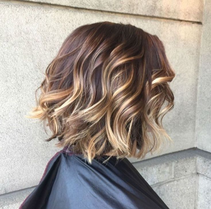 Balayage sur cheveux noirs carré 180 photos