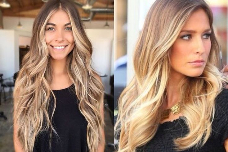 (+110 photo) Balayage sur cheveux raides