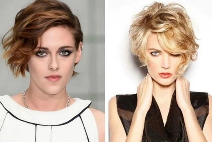 (+135 photos) Bob Kare sur cheveux bouclés