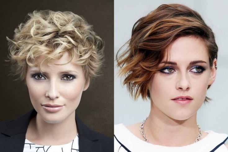 (+135 photos) Bob Kare sur cheveux bouclés