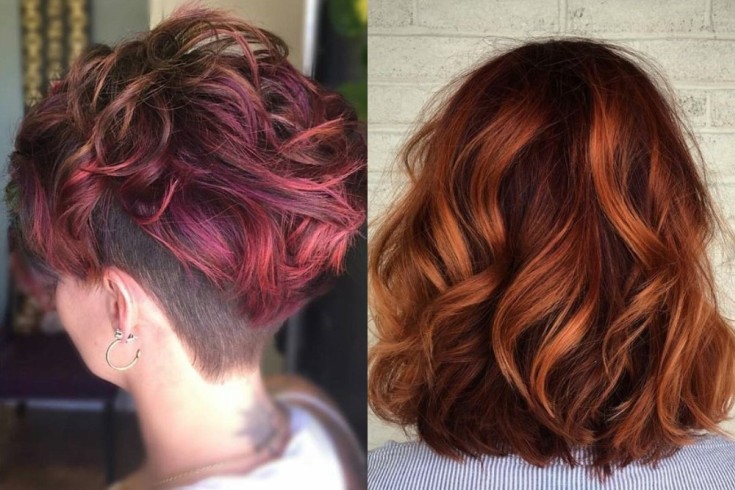 (+135 photos) Bob Kare sur cheveux bouclés