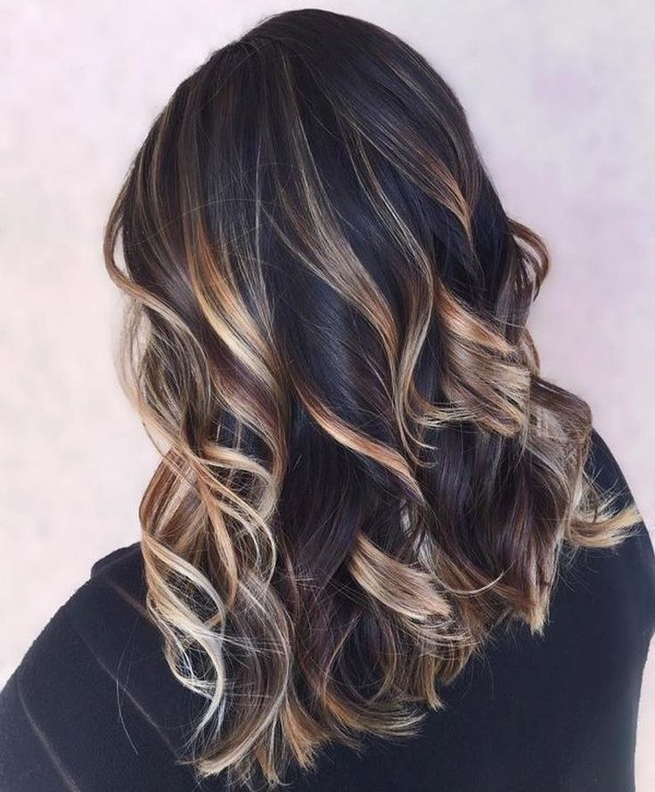 (+110 photo) Balayage sur cheveux raides
