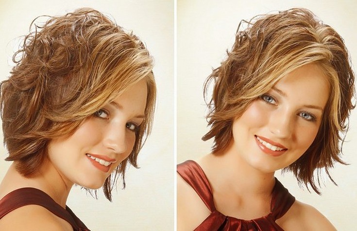 (+135 photos) Bob Kare sur cheveux bouclés