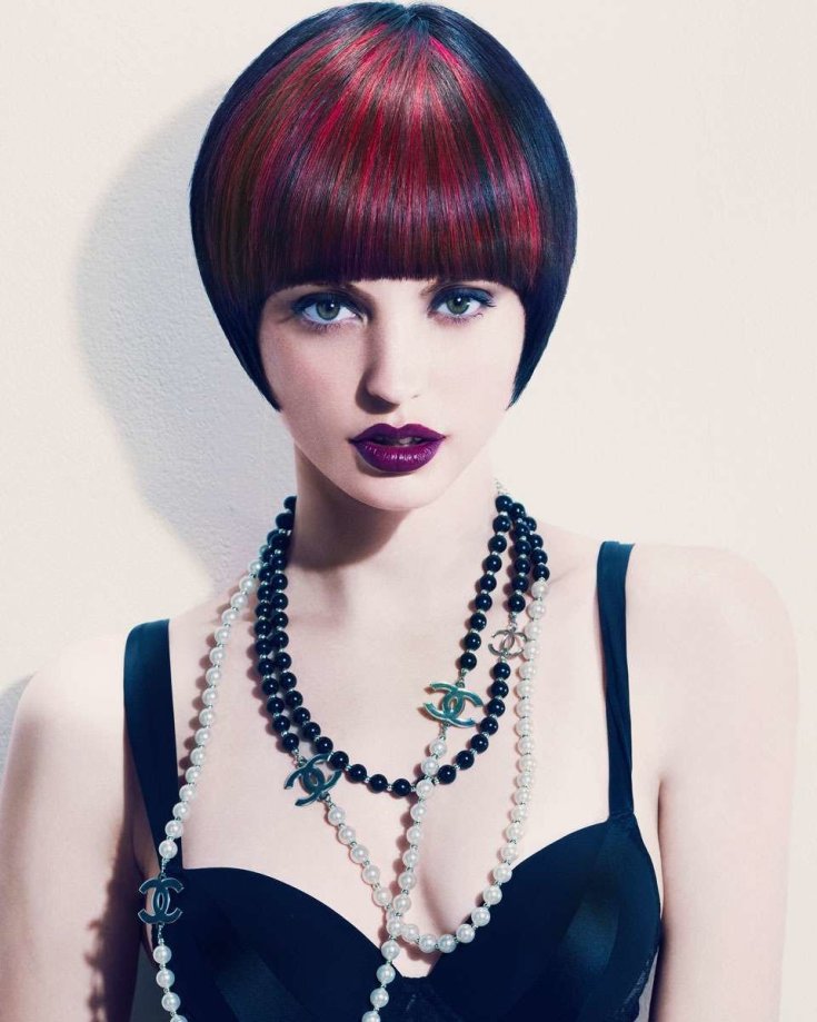 (+180 photos) Coupe de cheveux Sesson pour cheveux courts et moyens