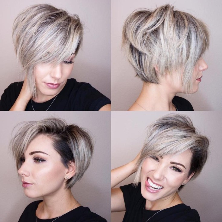 Coupe de cheveux Bob Kare pour cheveux courts 270 photos