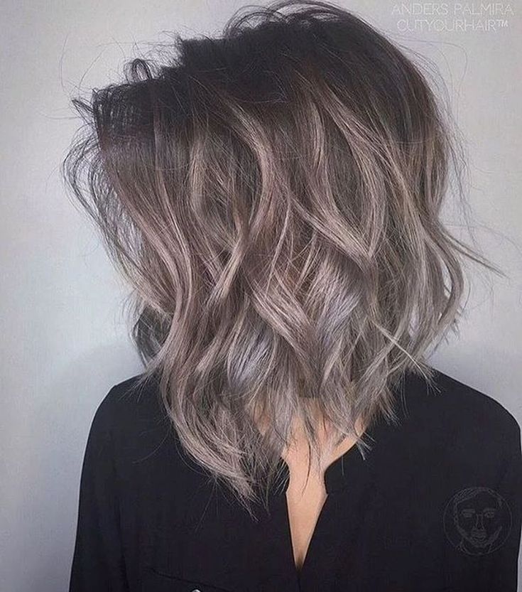 Balayage sur cheveux noirs carré 180 photos