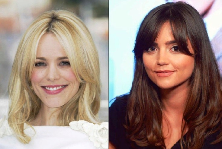 (+150 photo) Coupe de cheveux en cascade pour cheveux longs avec une frange