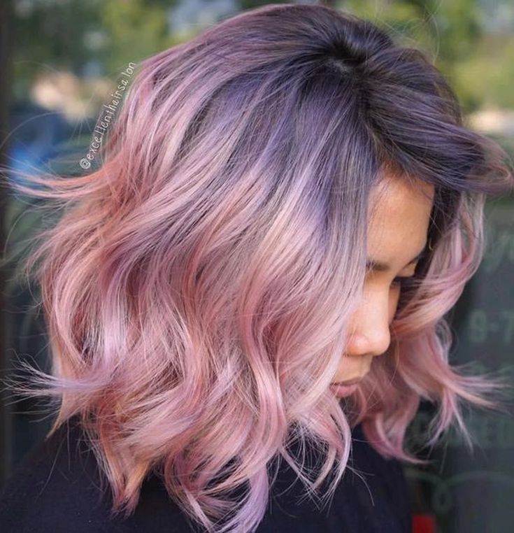 Balayage sur cheveux noirs carré 180 photos