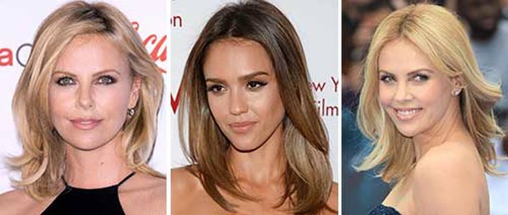 (+150 photo) Coupe de cheveux en cascade pour cheveux longs avec une frange
