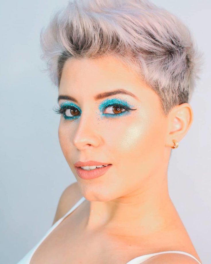 (+210 photos) Coupe de cheveux Pixie pour visage rond