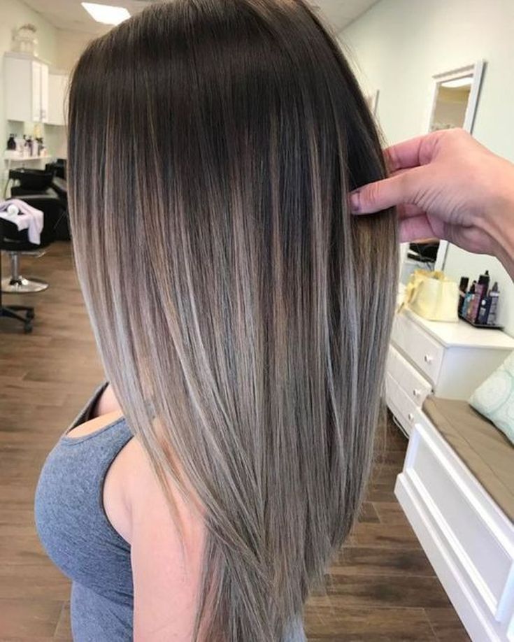 (+110 photo) Balayage sur cheveux raides