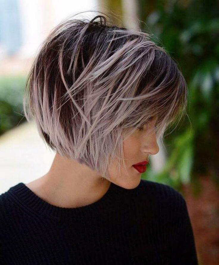 Coupe de cheveux Bob Kare pour cheveux courts 270 photos