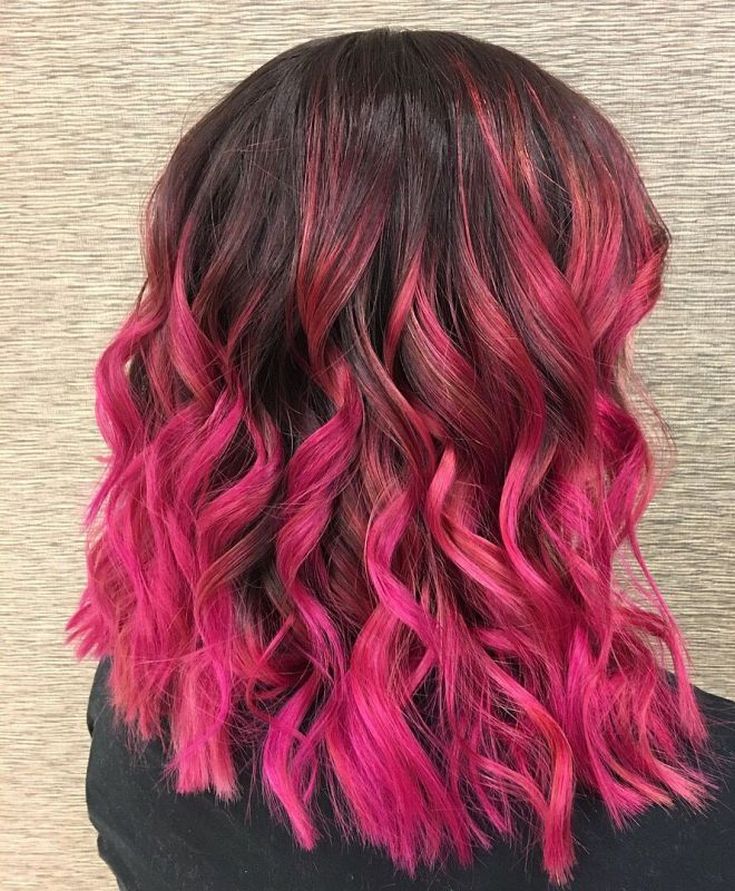 Balayage pour cheveux mi-noirs