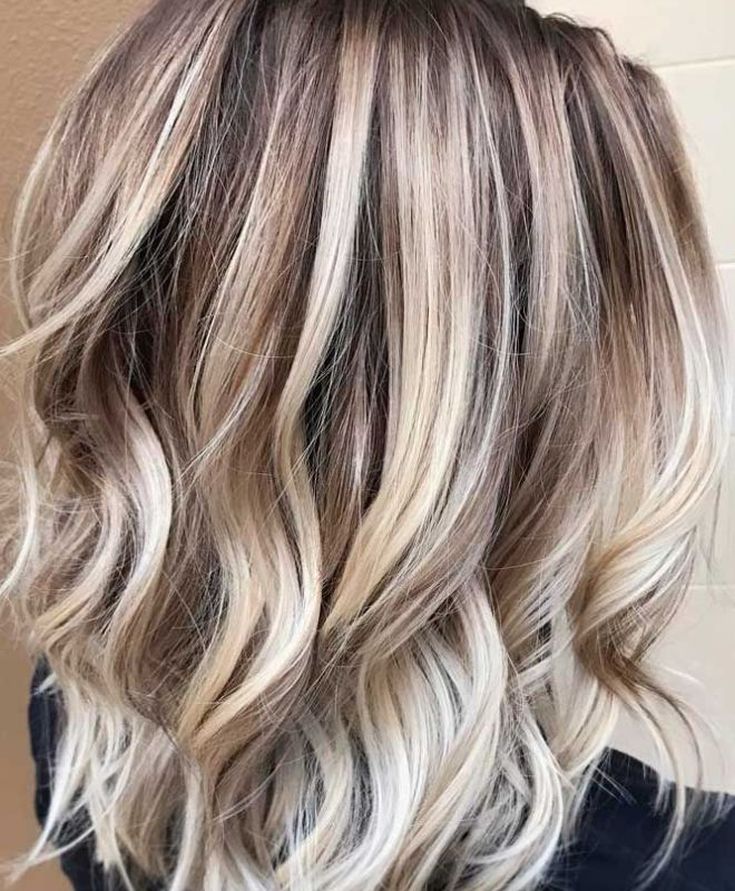 Balayage pour cheveux mi-noirs