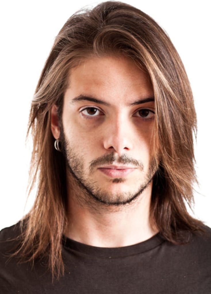 Coupe de cheveux homme en cascade