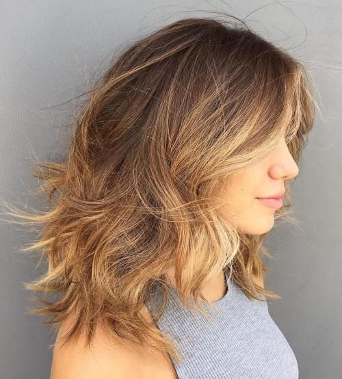 Coupe de cheveux pour femmes vue italienne de différents côtés