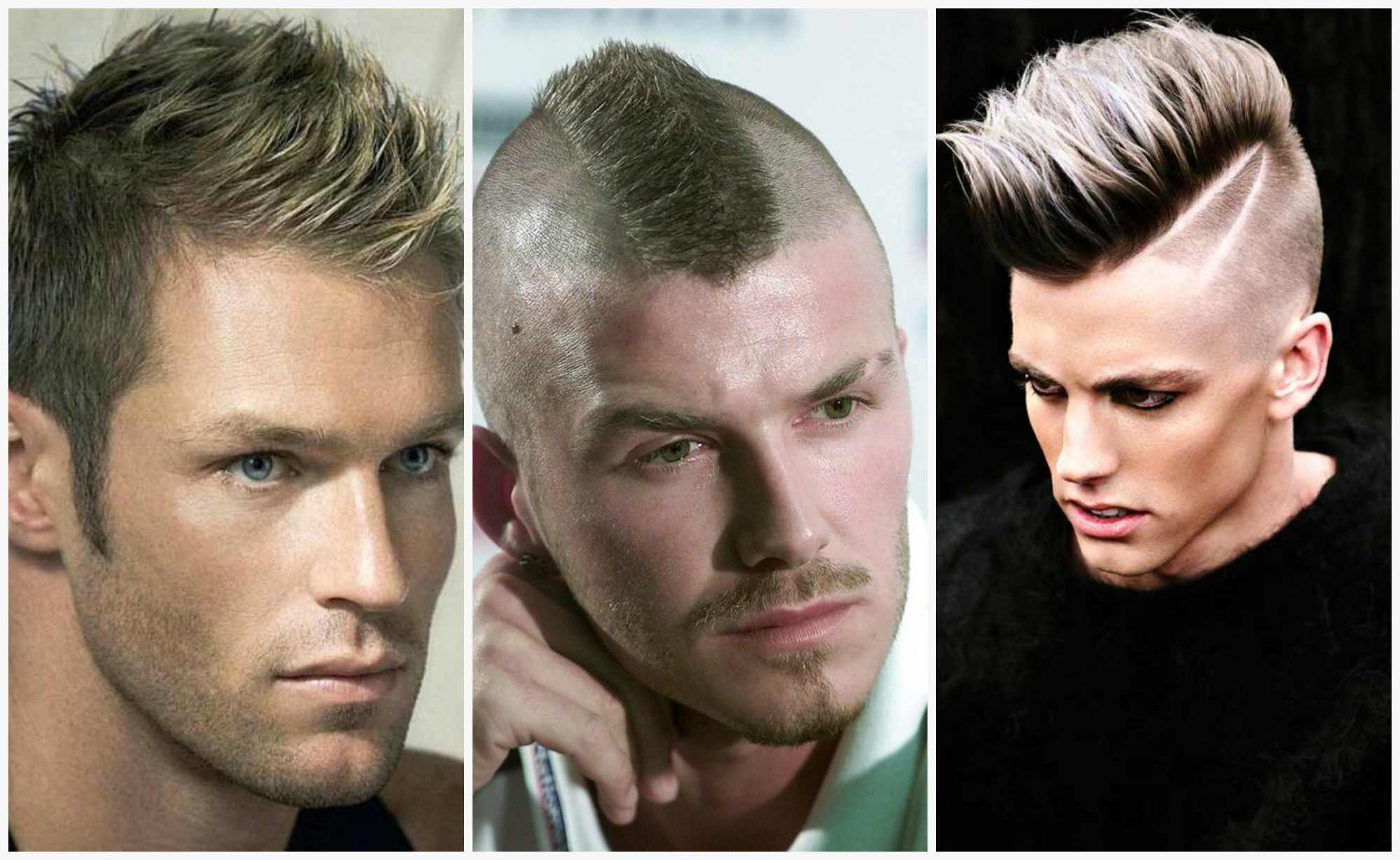Variété d'options mohawks