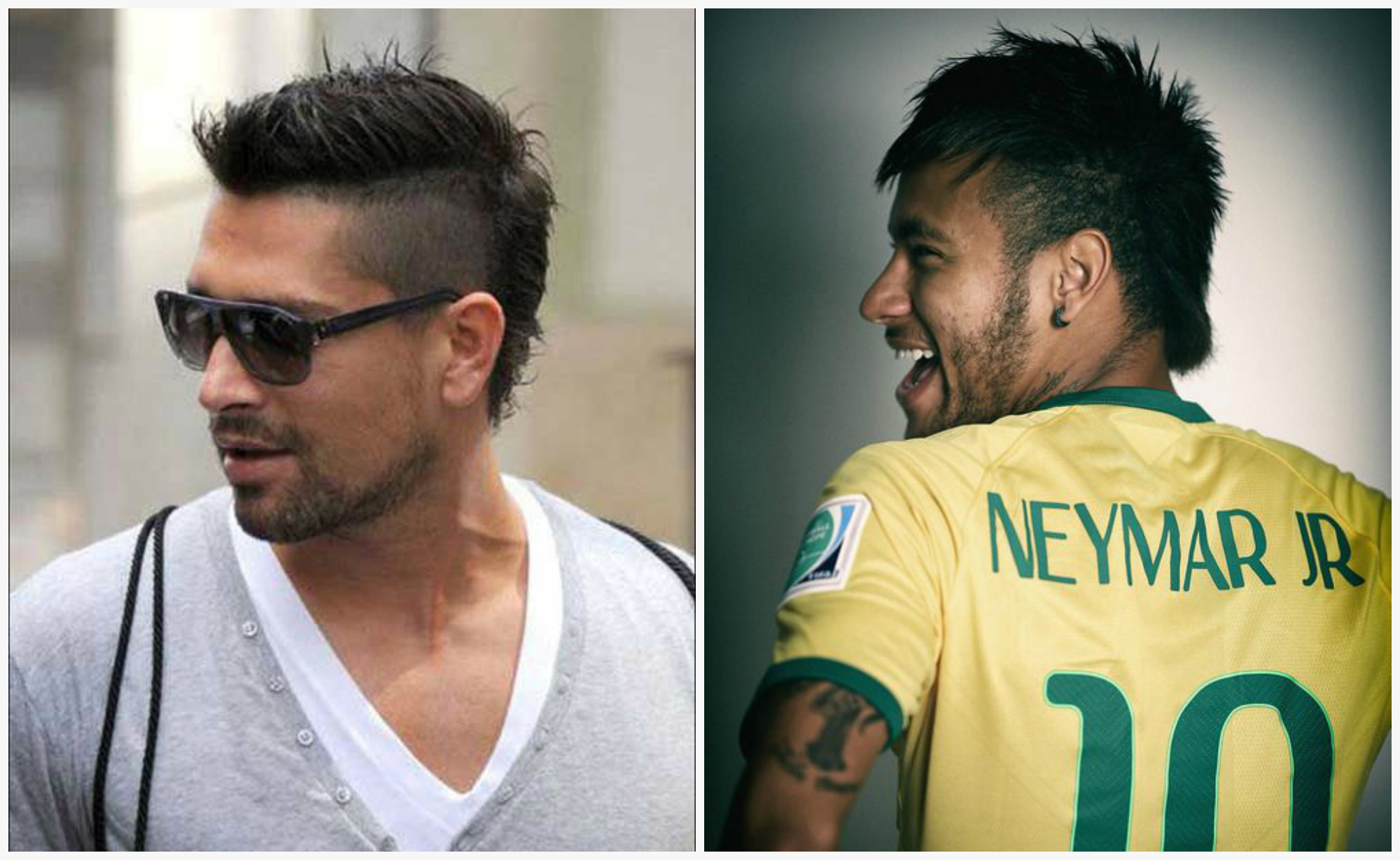 Mohawk pour cheveux courts