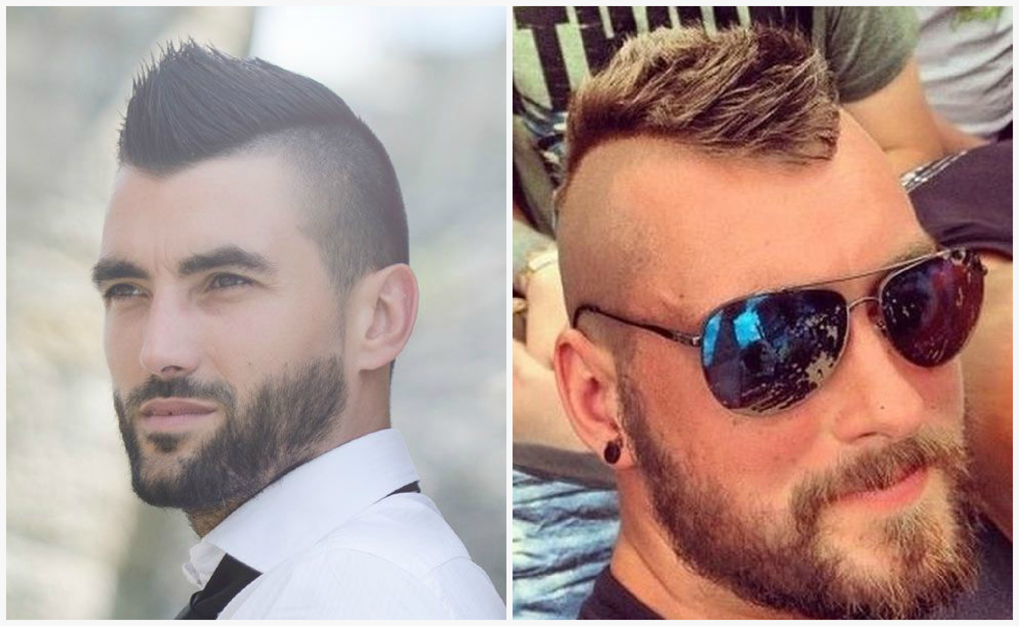 Mohawk pour cheveux courts
