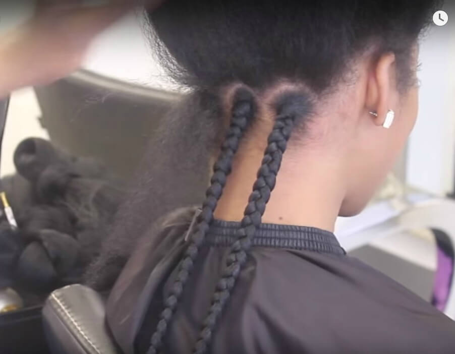 Les tresses africaines pas à pas