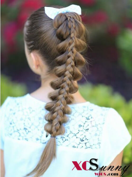 Idées de tressage de tresses en résille pour cheveux longs