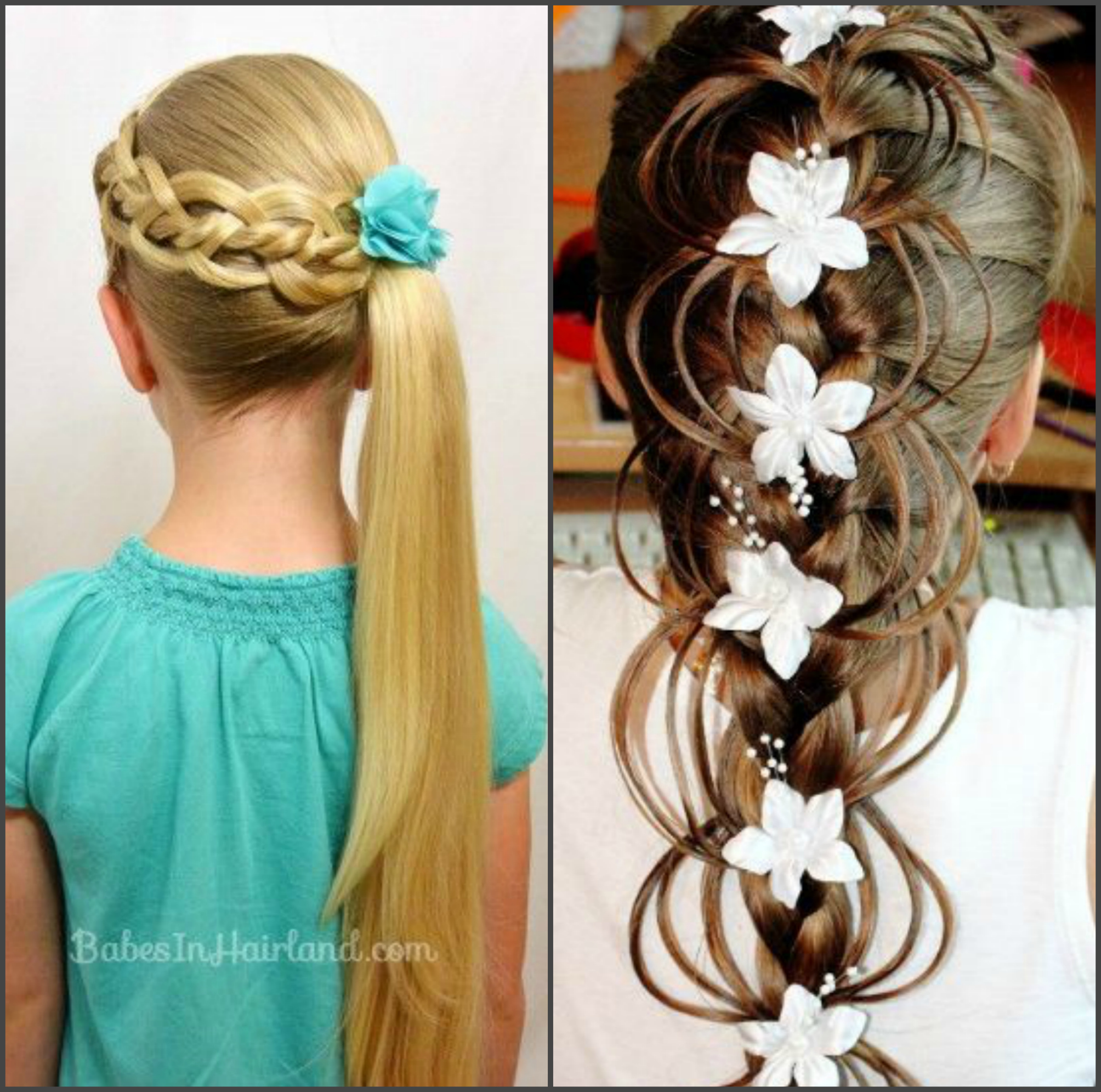  Tresse française ajourée