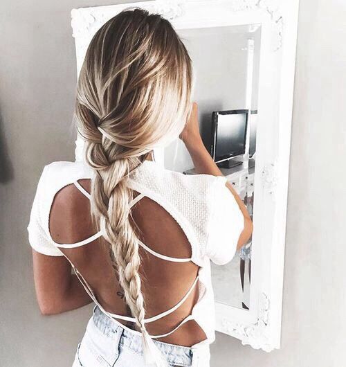 Tresse classique française