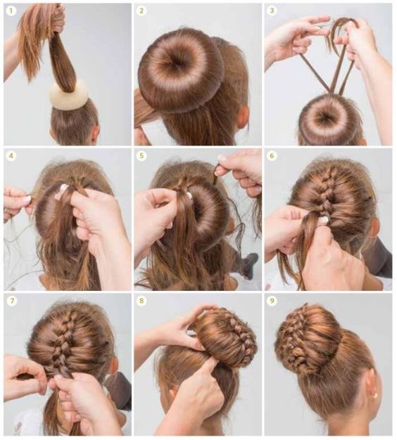  Coiffures utilisant des tresses françaises