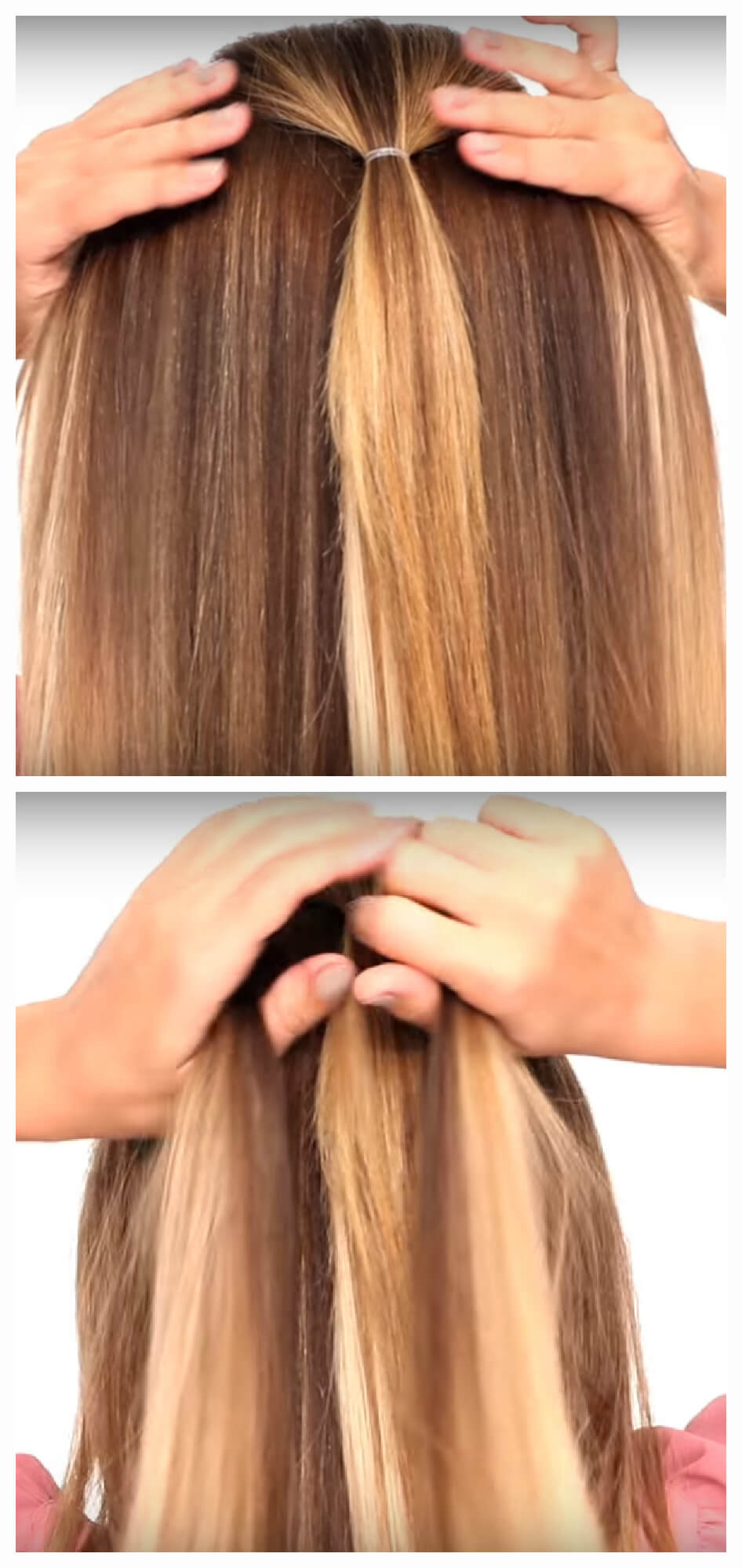  Tresse française unie