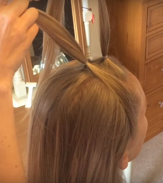 Tresse élastique pas à pas