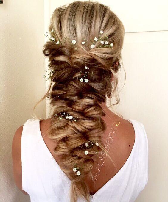 Tresse française luxuriante