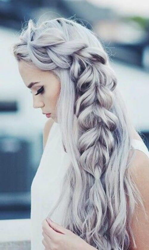 Tresse française luxuriante