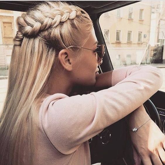 Malvina avec des tresses