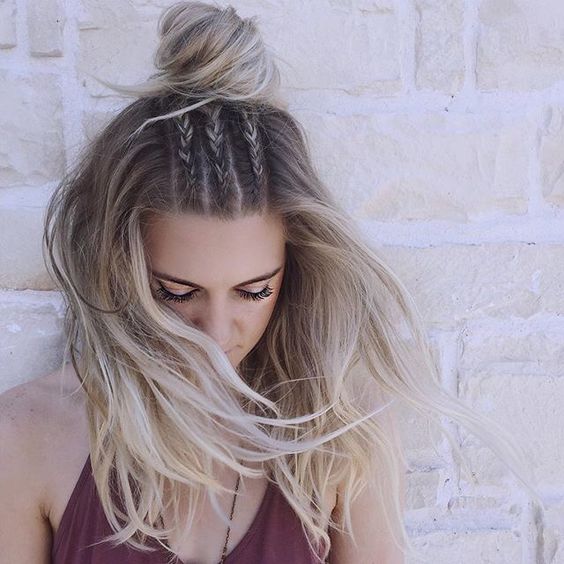 Malvina avec des tresses