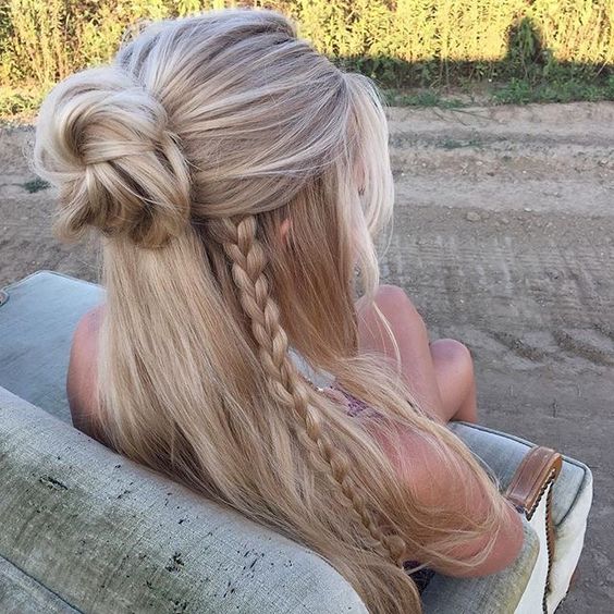 Malvina avec des tresses