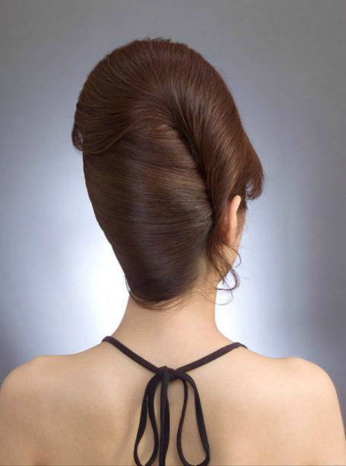 Coiffure coquillage sans garrot